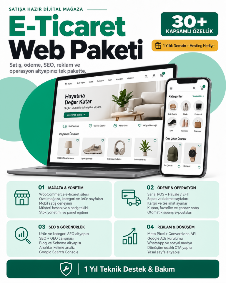 E-Ticaret Sitesi