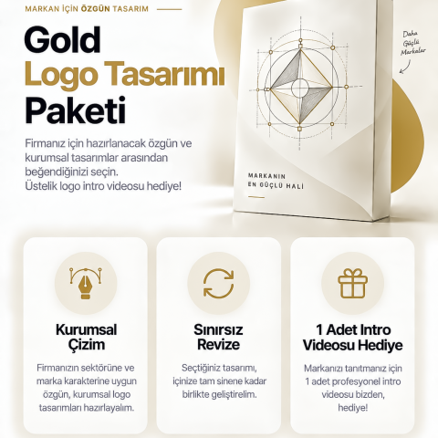 Logo Tasarımı Gold Paket